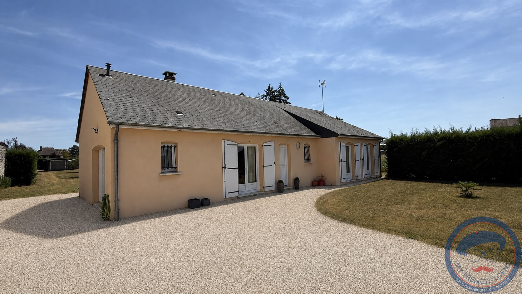 À découvrir sans tarder ! Maison de plain-pied 4 chambres à